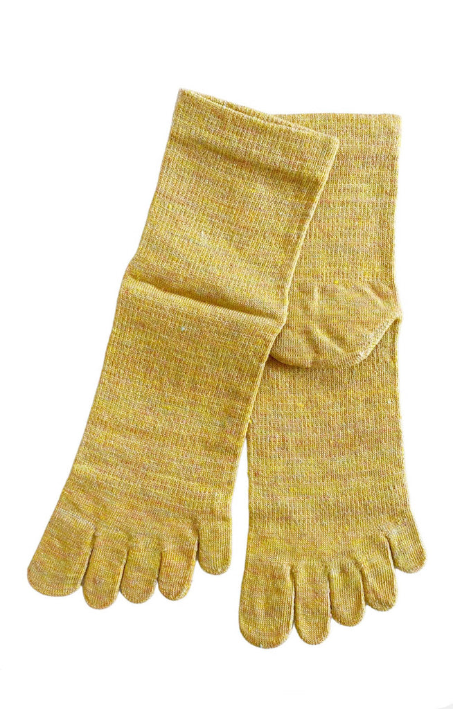 Washable Merino Wool and Silk Toe Socks