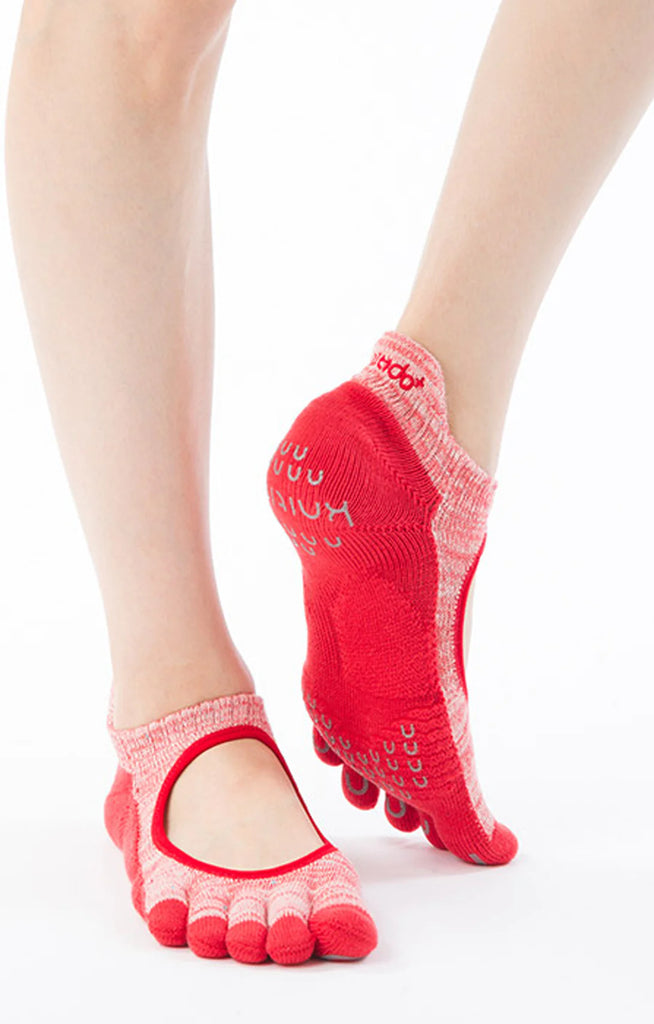 now you can go wear bare, open-toe and backless shoes with complete  comfort. These little, toe-kini socks add padded co…