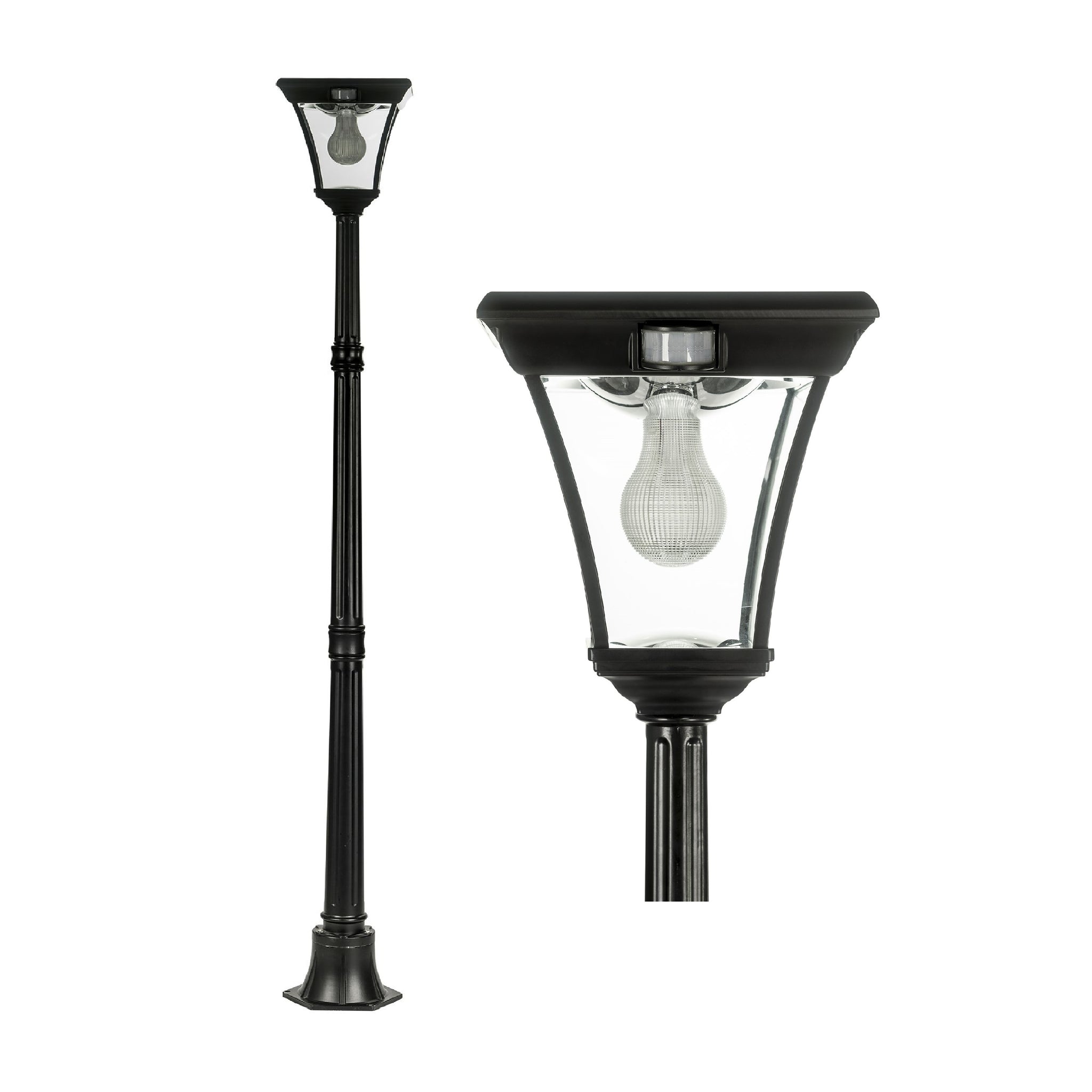 Post Light with Motion Sensor – Solar Lighting Direct