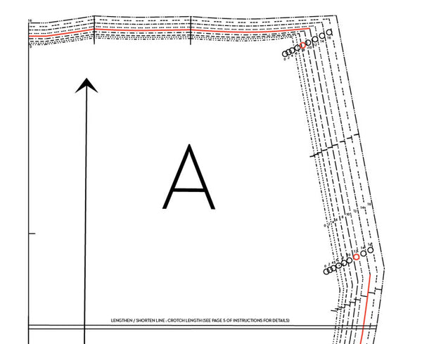 Esther pants- grading between sizes - Victory Patterns blog