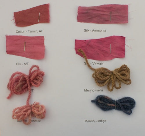 Cochineal dye results