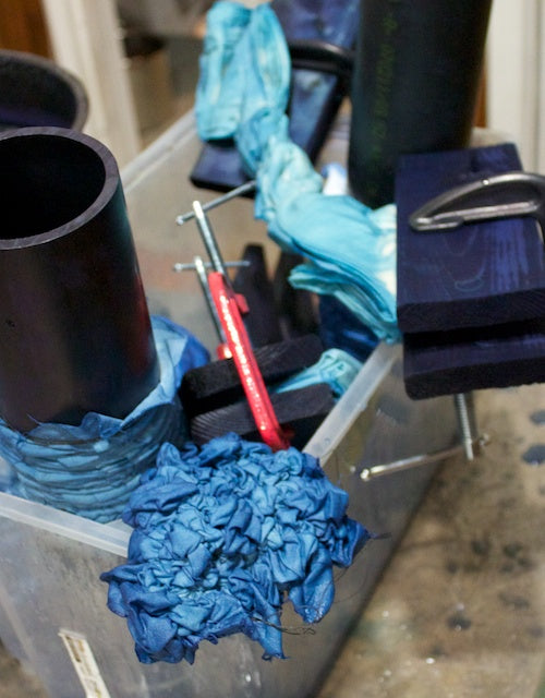 Shibori dyeing