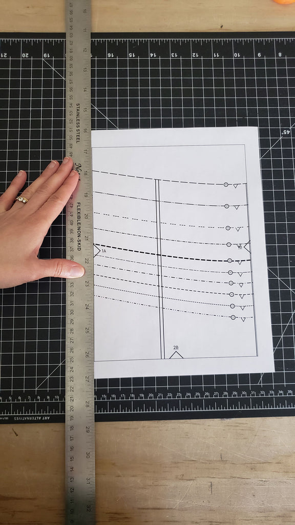 How to assemble a PDF pattern