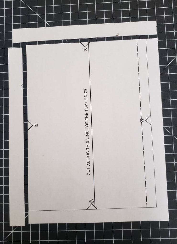 How to assemble a PDF pattern