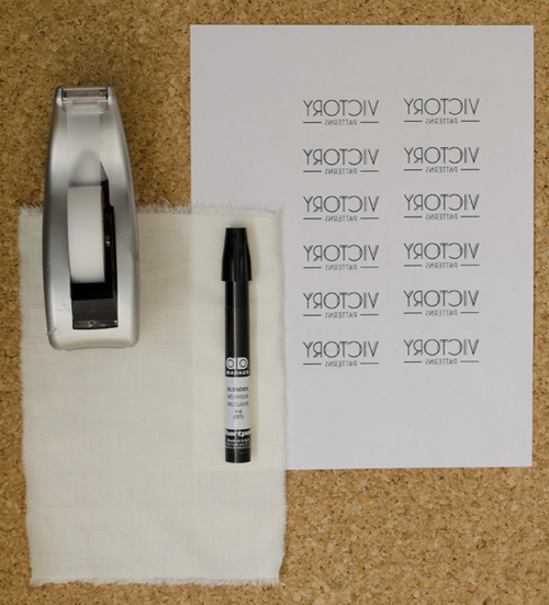 making your own garment labels