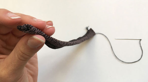 How to make rouleau button loops - Victory Patterns blog