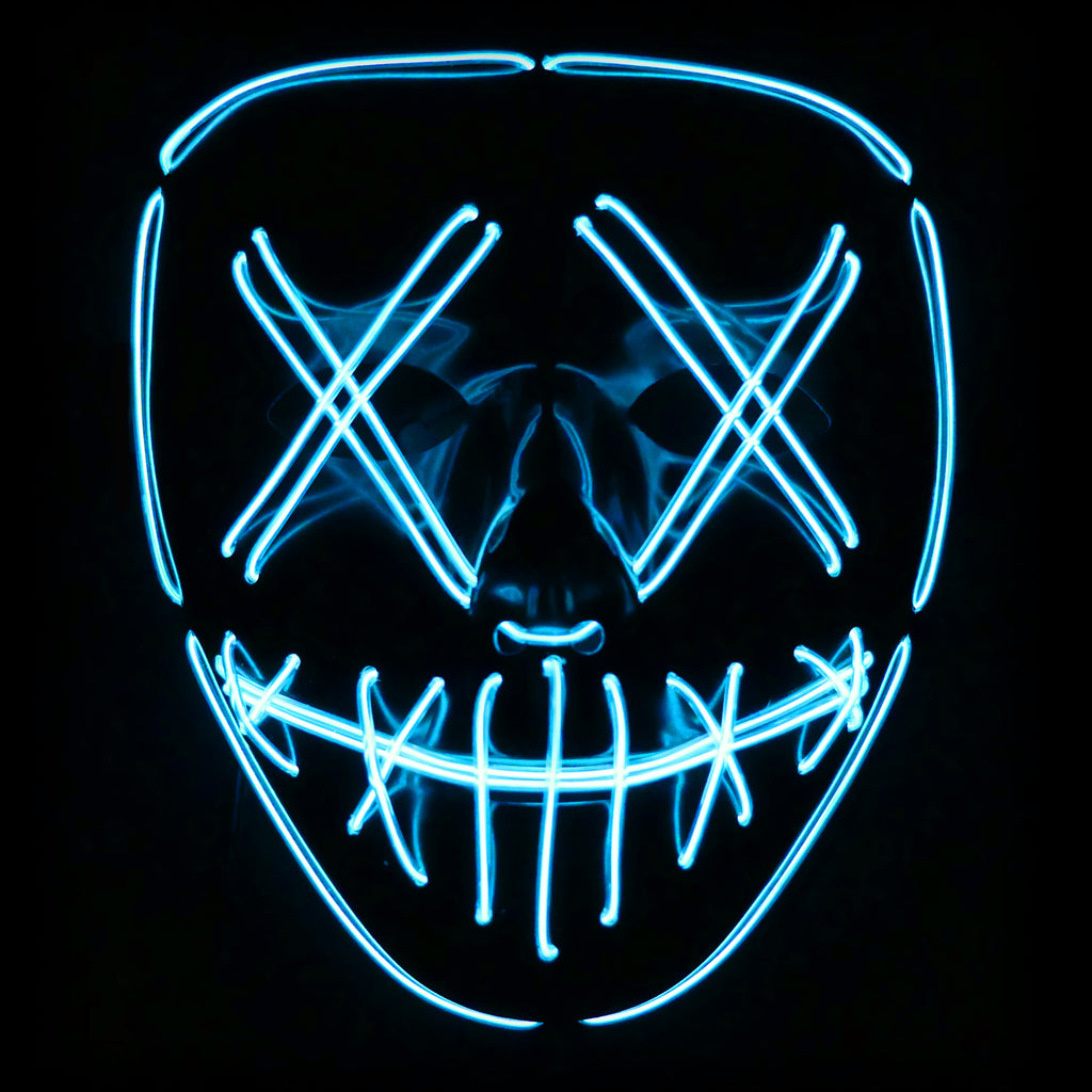 The Best Quality Light Up Costume Masks Lightupmasks - neon sign light up sign roblox