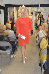 Joseph Ribkoff coral dress