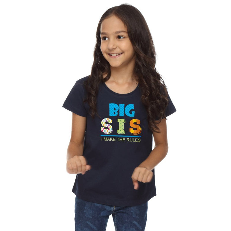 Son And Daughter Big Sis Lil Bro Matching Tees For