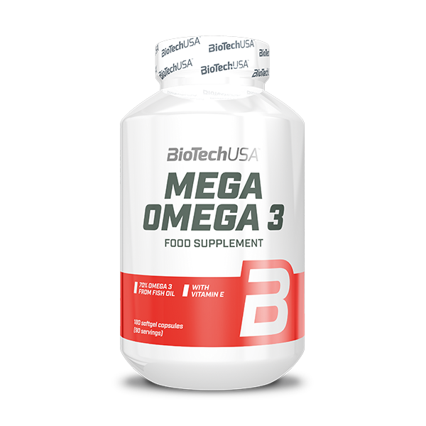 Image de Mega Omega 3 - 180 capsules molles