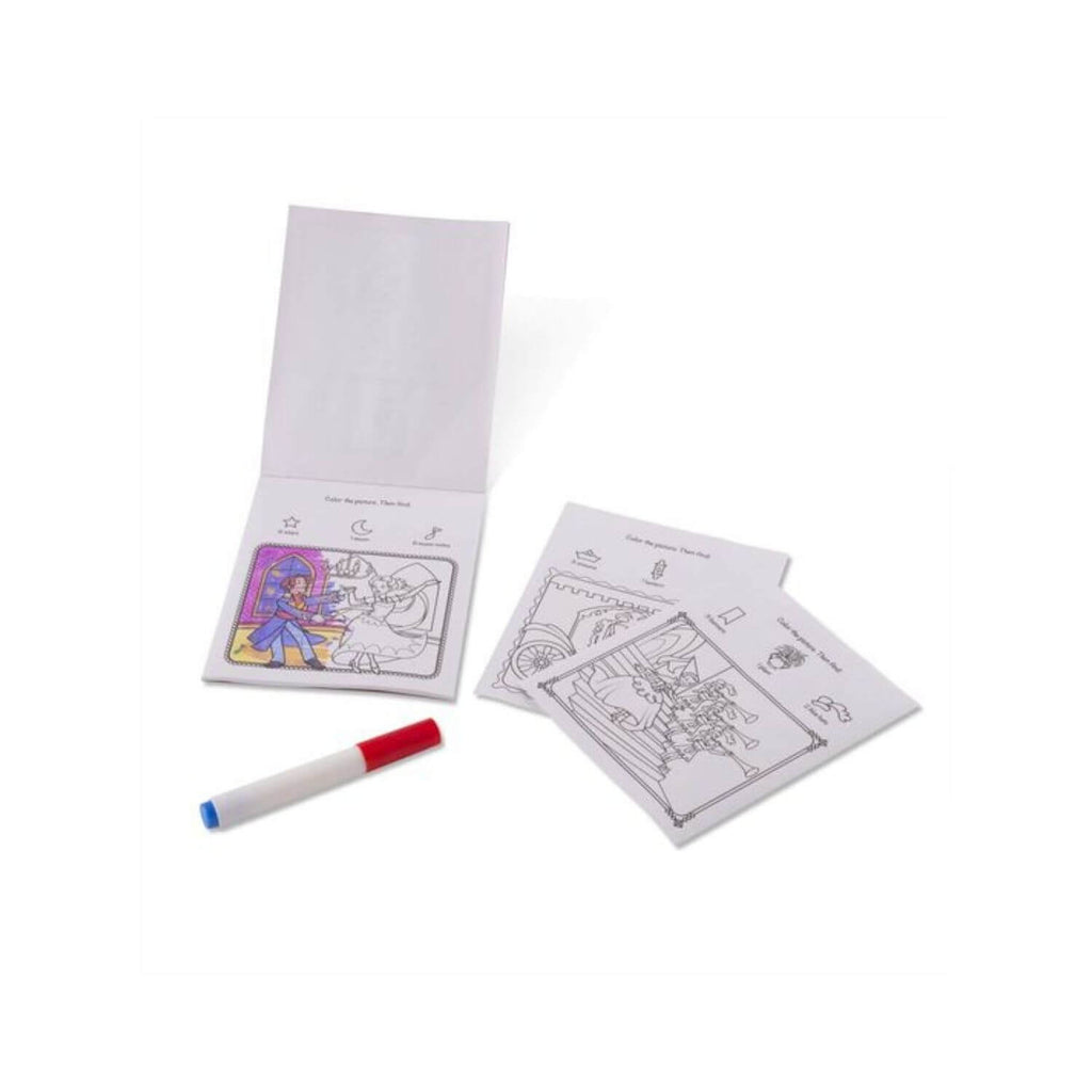 Melissa & Doug On the Go MAGICOLOR Princess Coloring Pad