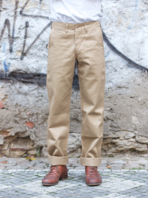 Studio d'Artisan 1349 Chino Trousers Beige 