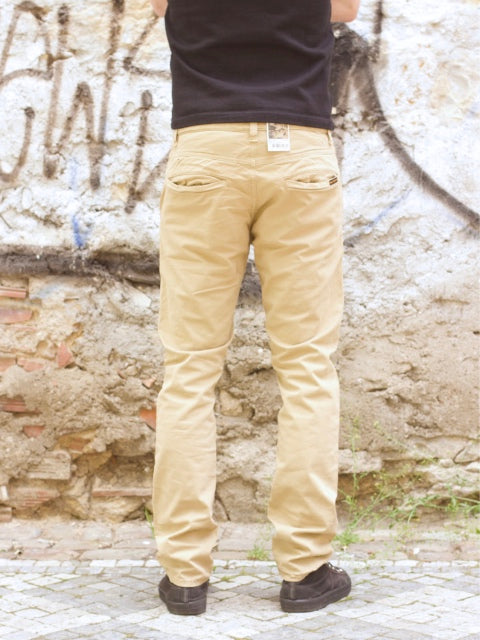 nudie jeans slim adam beige