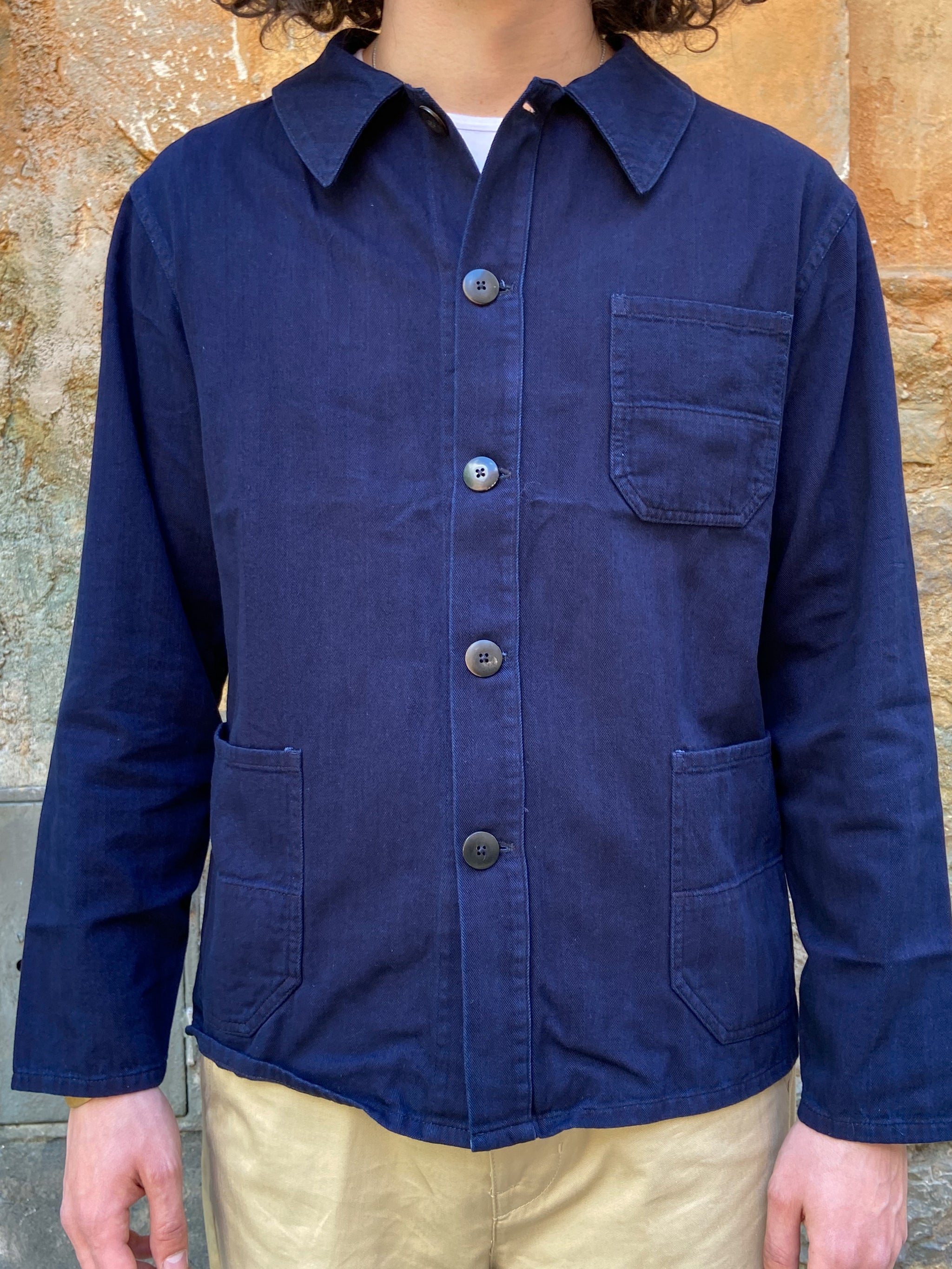 Fleurs De Bagne The Moleskin Work Jacket Blue – | lupon.gov.ph