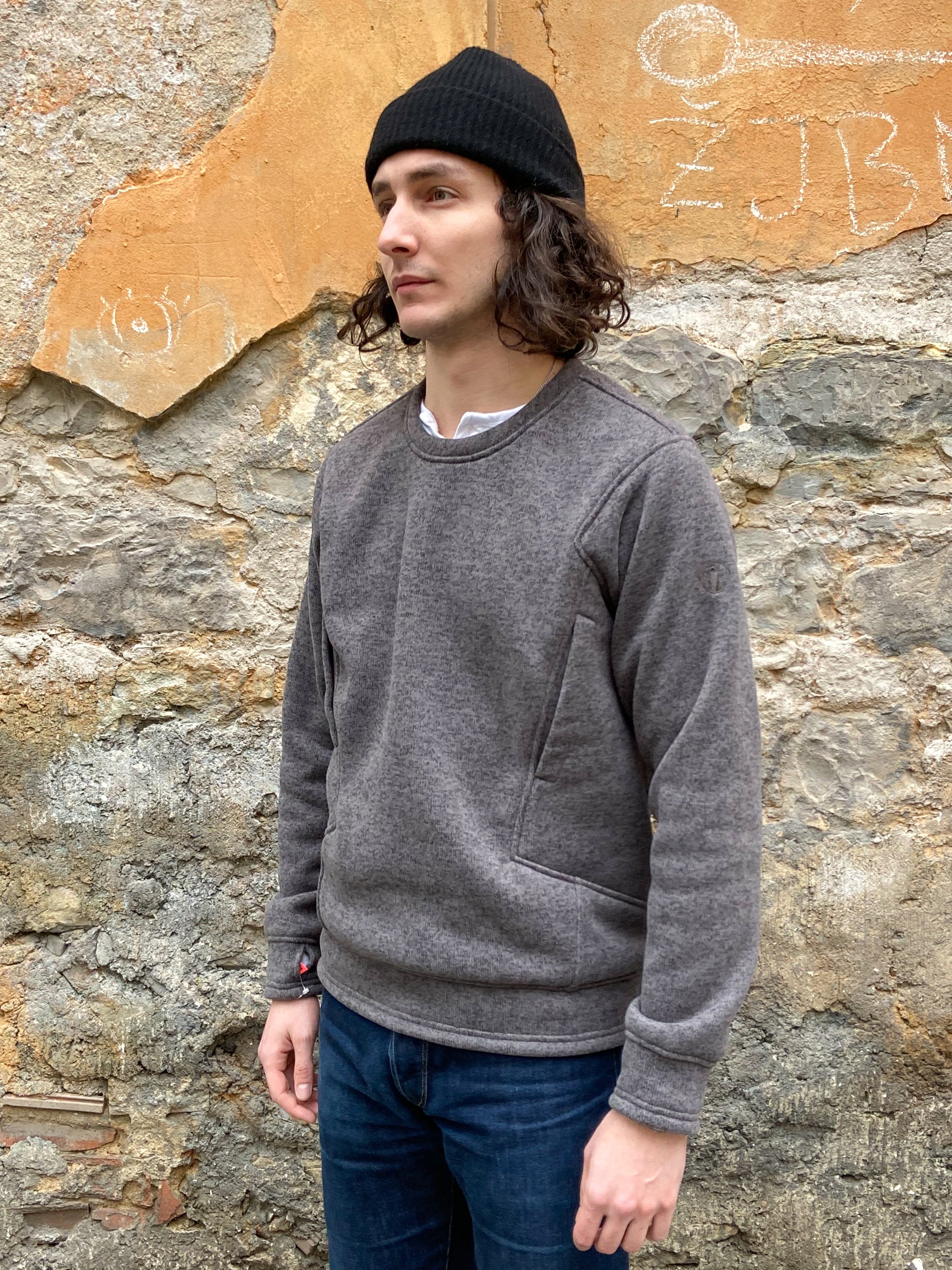 Tilak Poutník Sage Sweatshirt | denimheads.cz