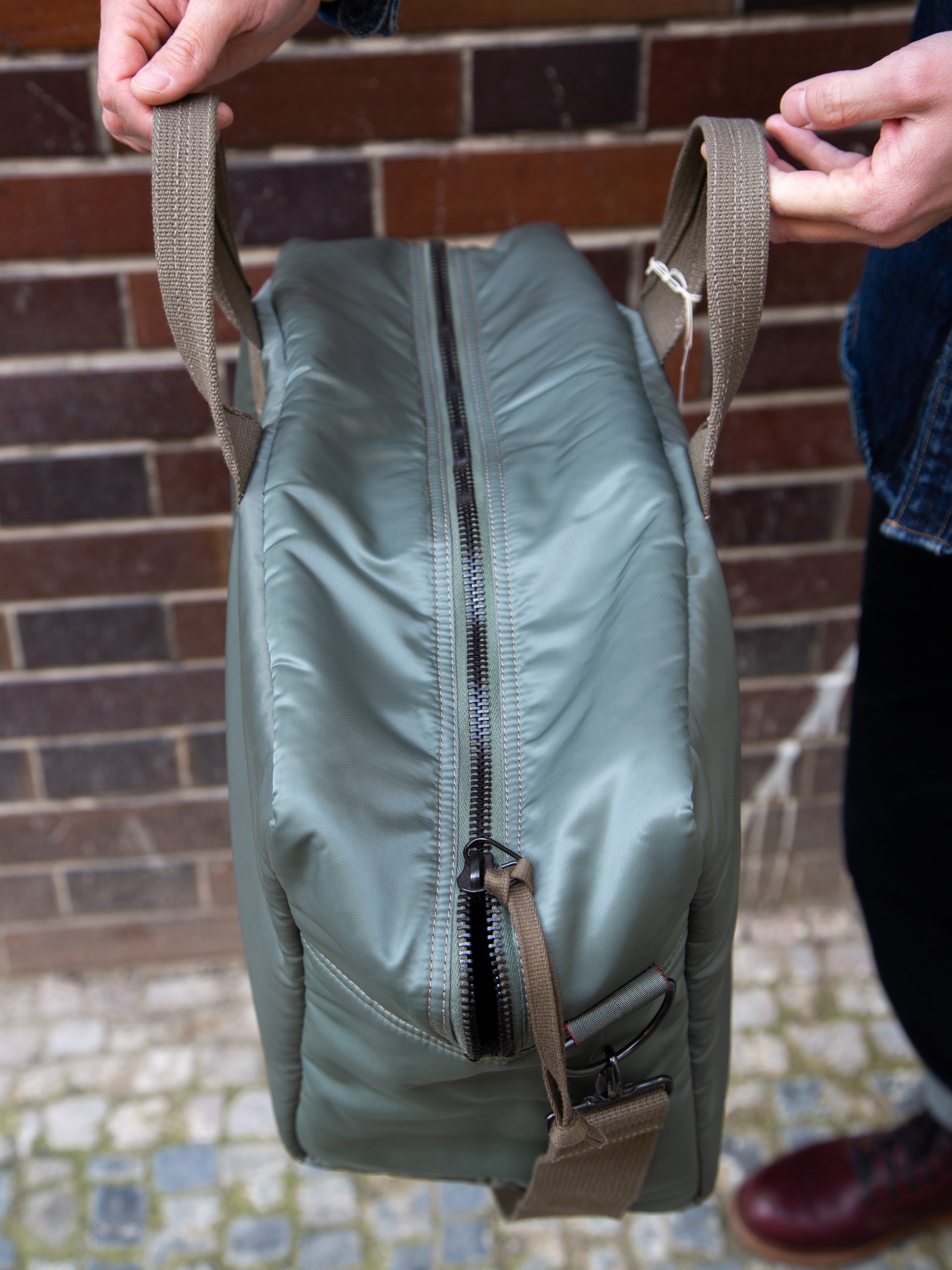 The Real McCoy Aviator's Kit Bag Nylon MA22102 | denimheads.cz