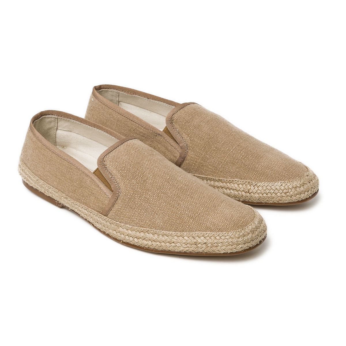 tan suede espadrilles