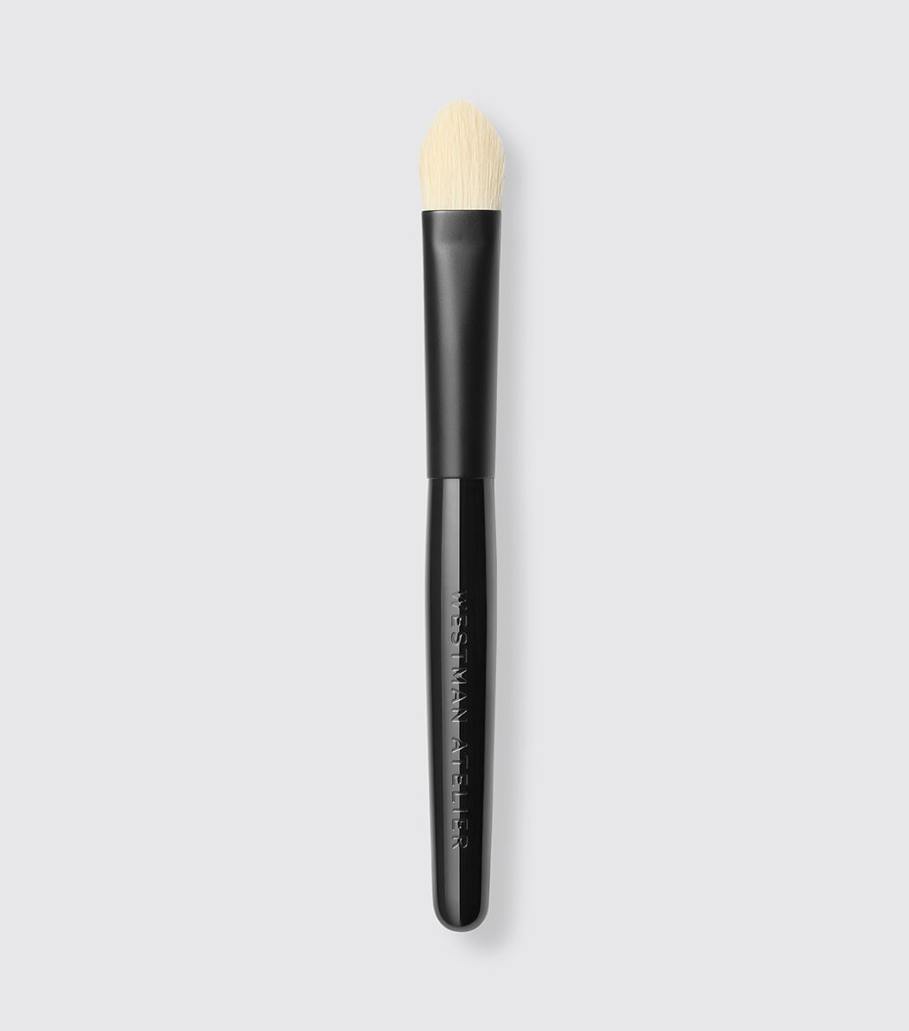 Makeup Soft Makeup Brush Cylinder Case | Precise Application & Effortless Blending | Vegan | Pure & Sustainable | Rose Inc