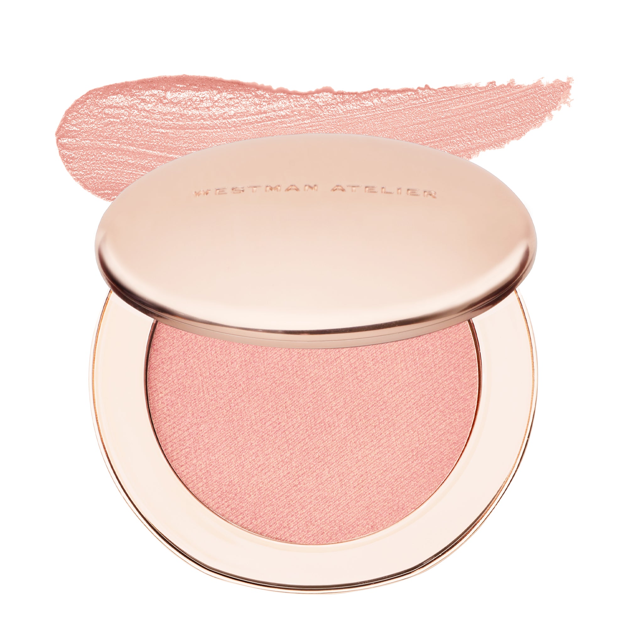 Westman Atelier Cream Highlighter For Cheeks In Pink