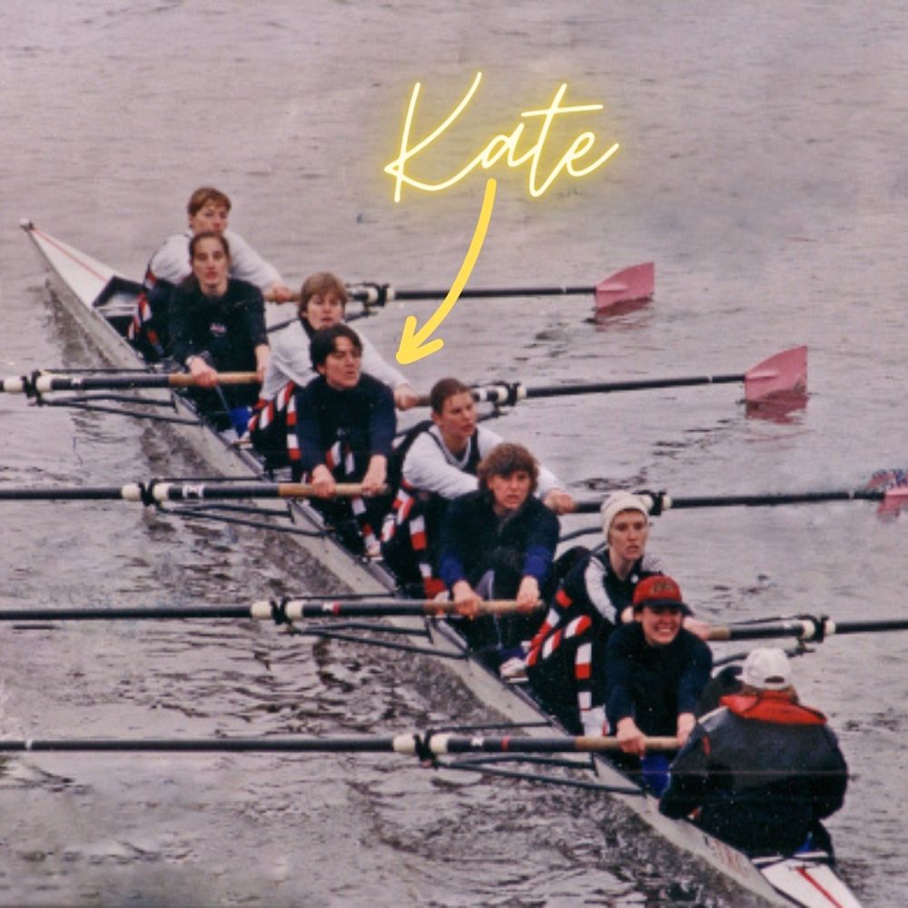Kate Giles at Thames Rowing Club