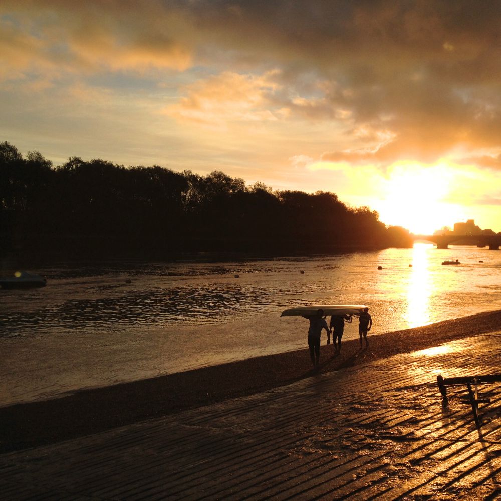 Earth Day River Thames Sunrise