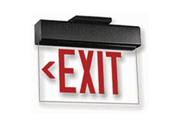 cooper edge lit exit sign