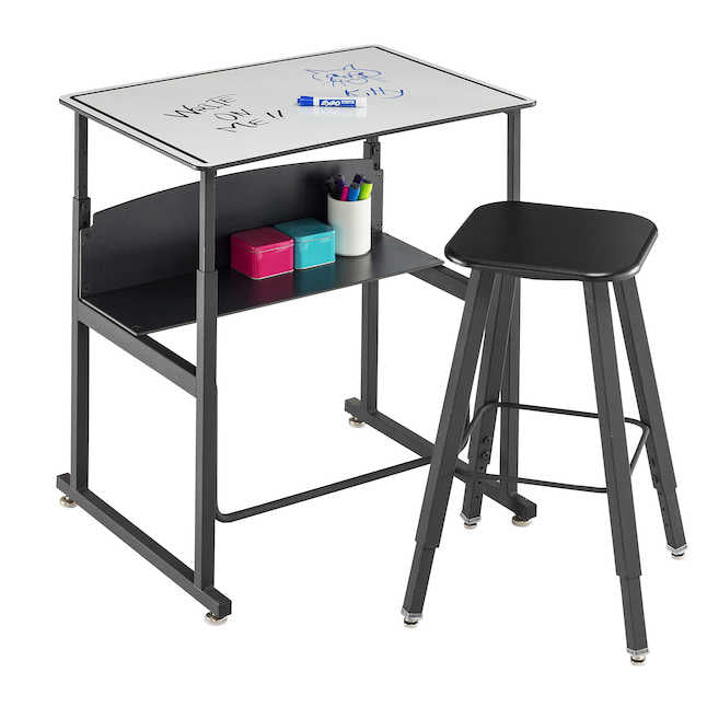 Safco 1203 Alphabetter Adjustable Premium Stand Up Desk Kay Twelve