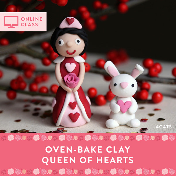 Sculpt a Queen of Hearts Kit with Online Tutorial