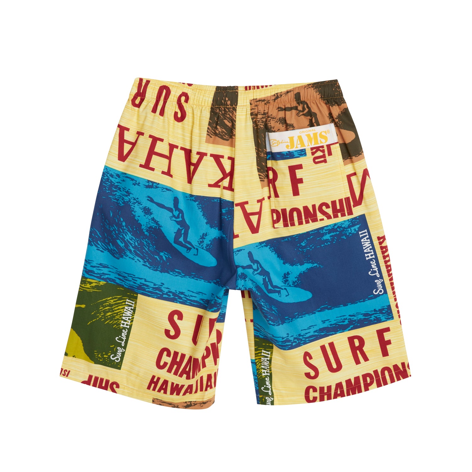 Men's Super Jams - Surf Contest Yellow