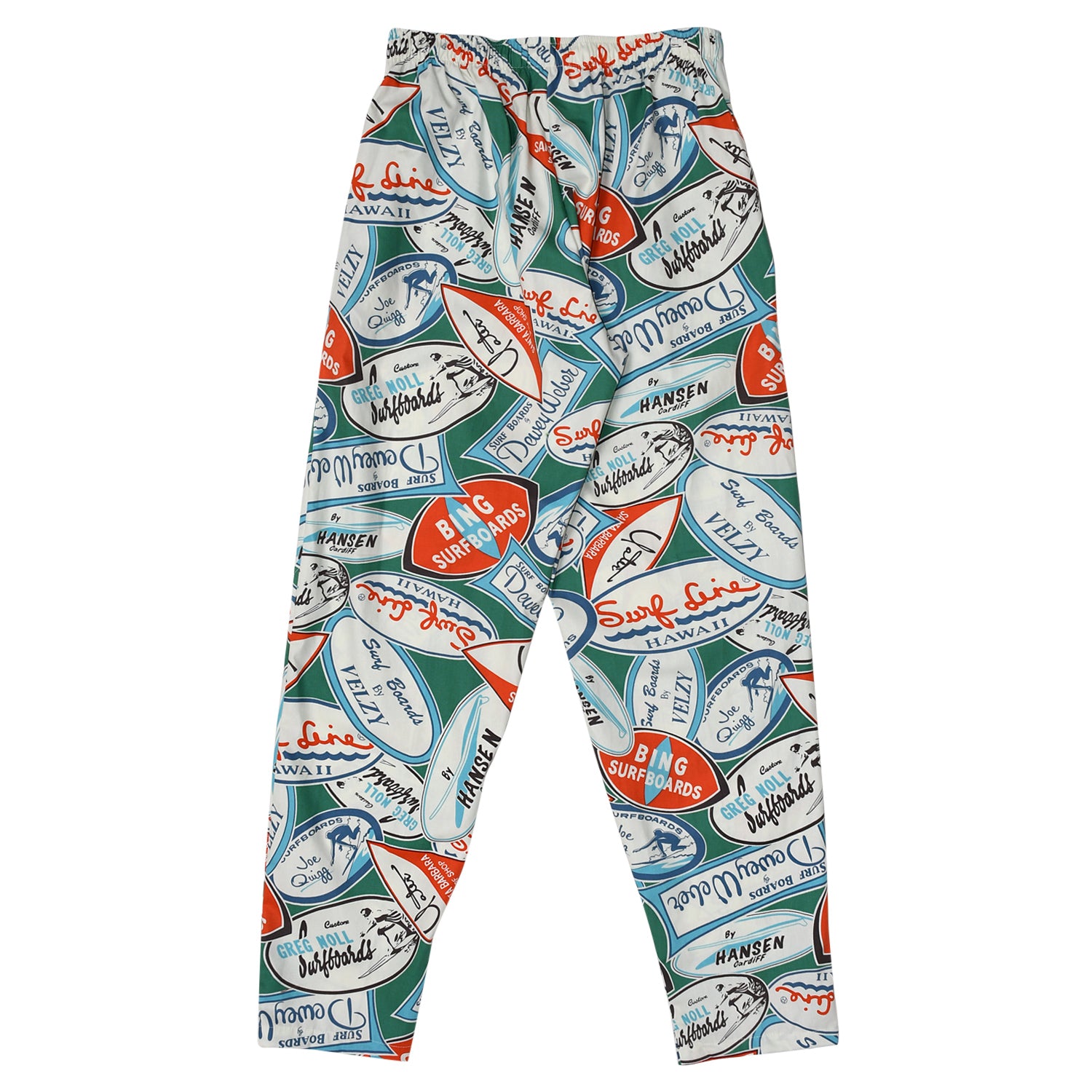 Cotton Jams Pants - Decals Green