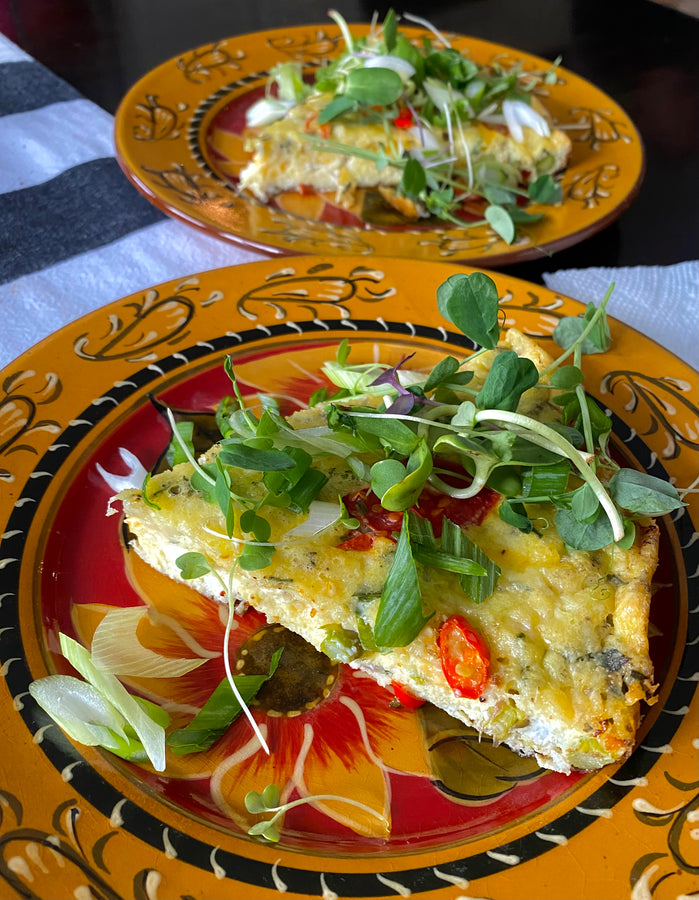 Breakfast Fritatta \u2013 The Virgin Olive Oiler