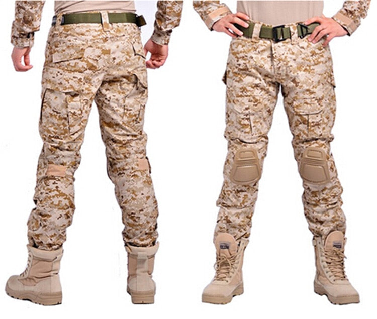 camouflage tactical pants