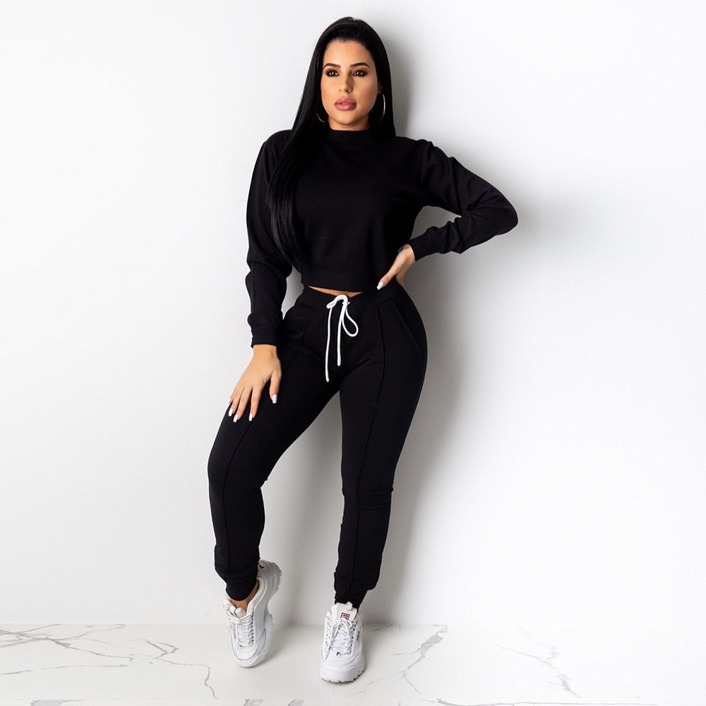 2 piece sweat suit womens