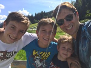 family on vacation