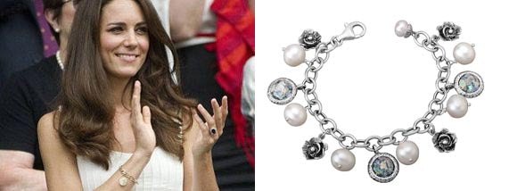paz creations roman glass charm bracelet
