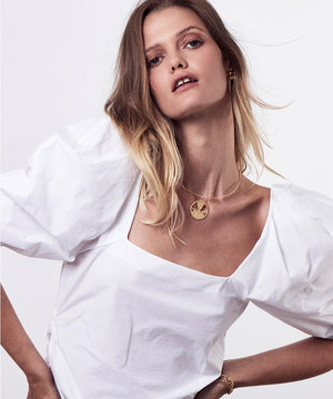 Large Zodiac Wire Necklace - Aurelia Demark