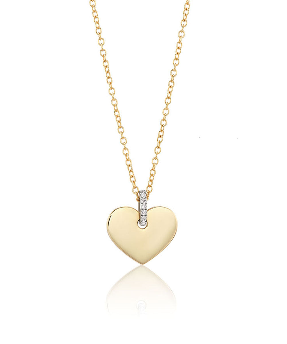 Mini Camellia Heart Locket Necklace – POPORCELAIN