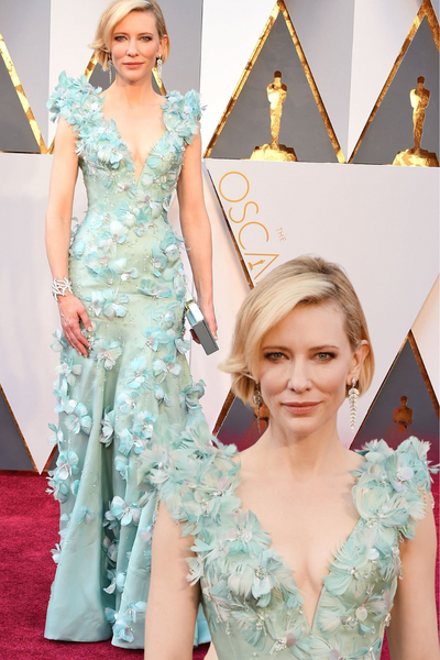 2016 Oscars Cate Blanchette in Armani Prive