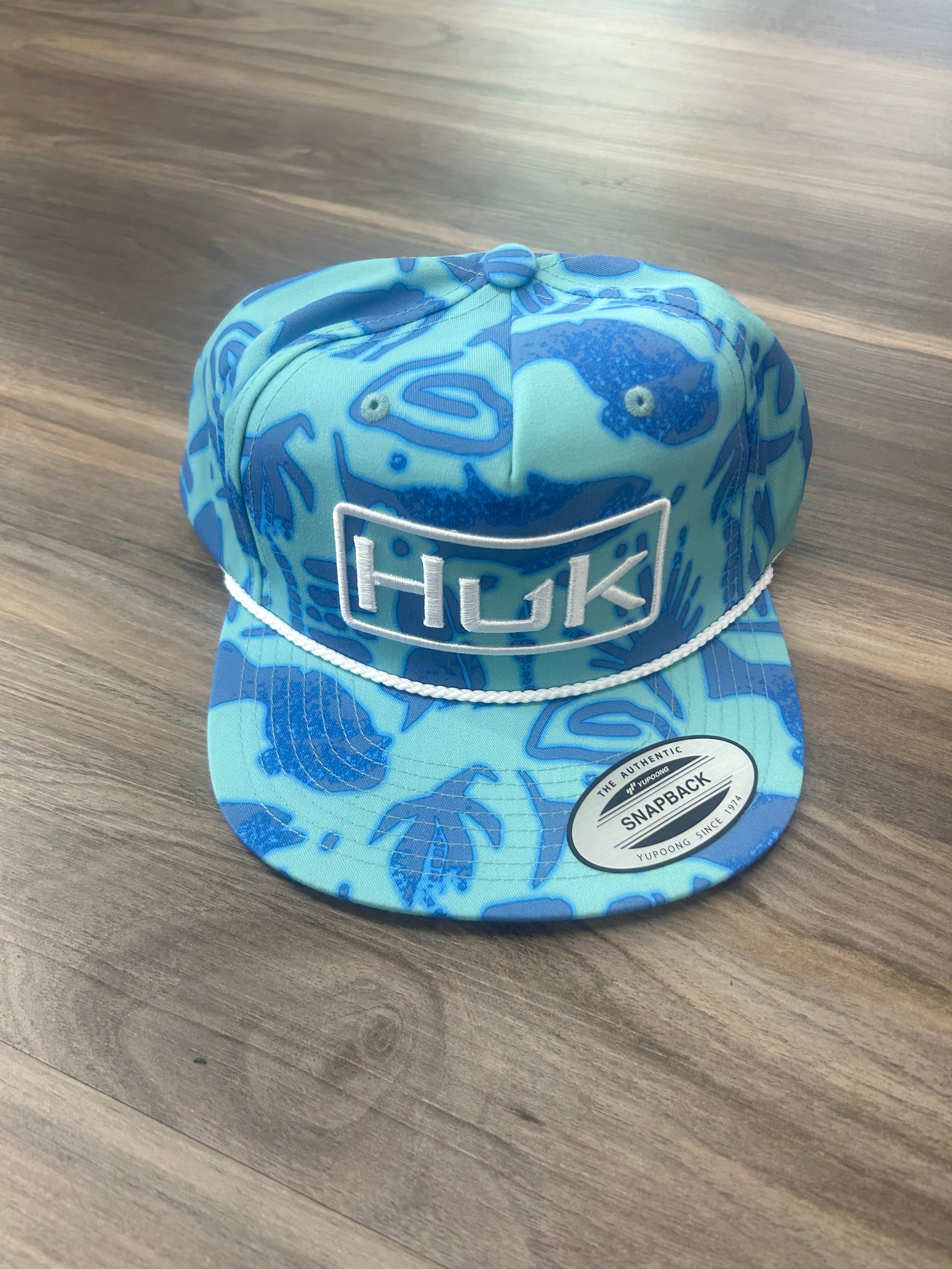 Huk, Accessories, Huk Blue Hydro Fishing Hat