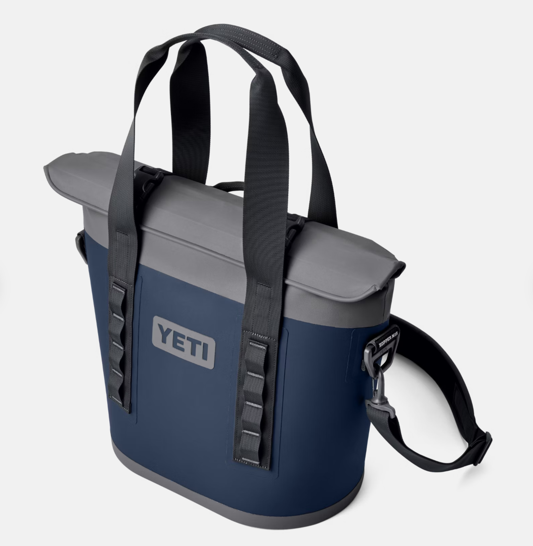 YETI Hopper M20 Soft Backpack Cooler - Navy, P.C. Richard & Son in 2023