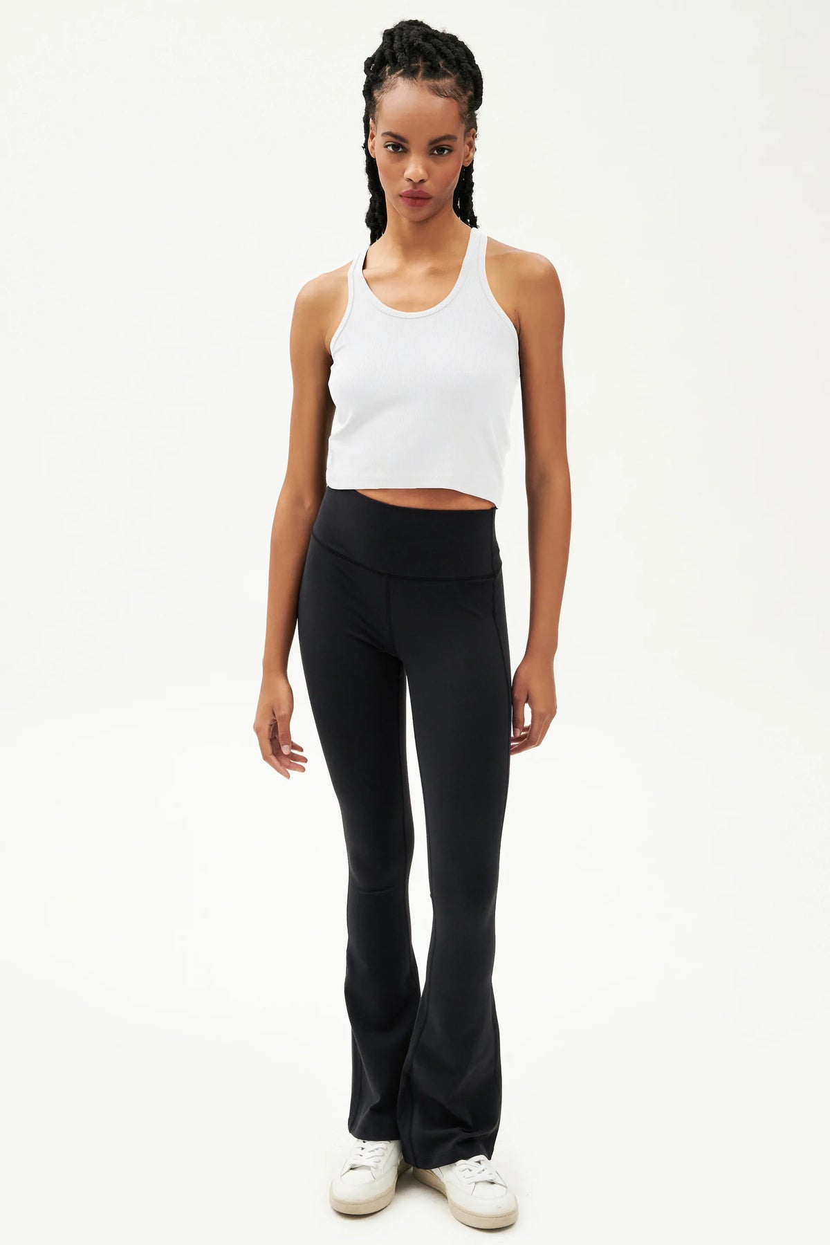 Splits59 Ashby Ribbed Crop Tank - Pants Store