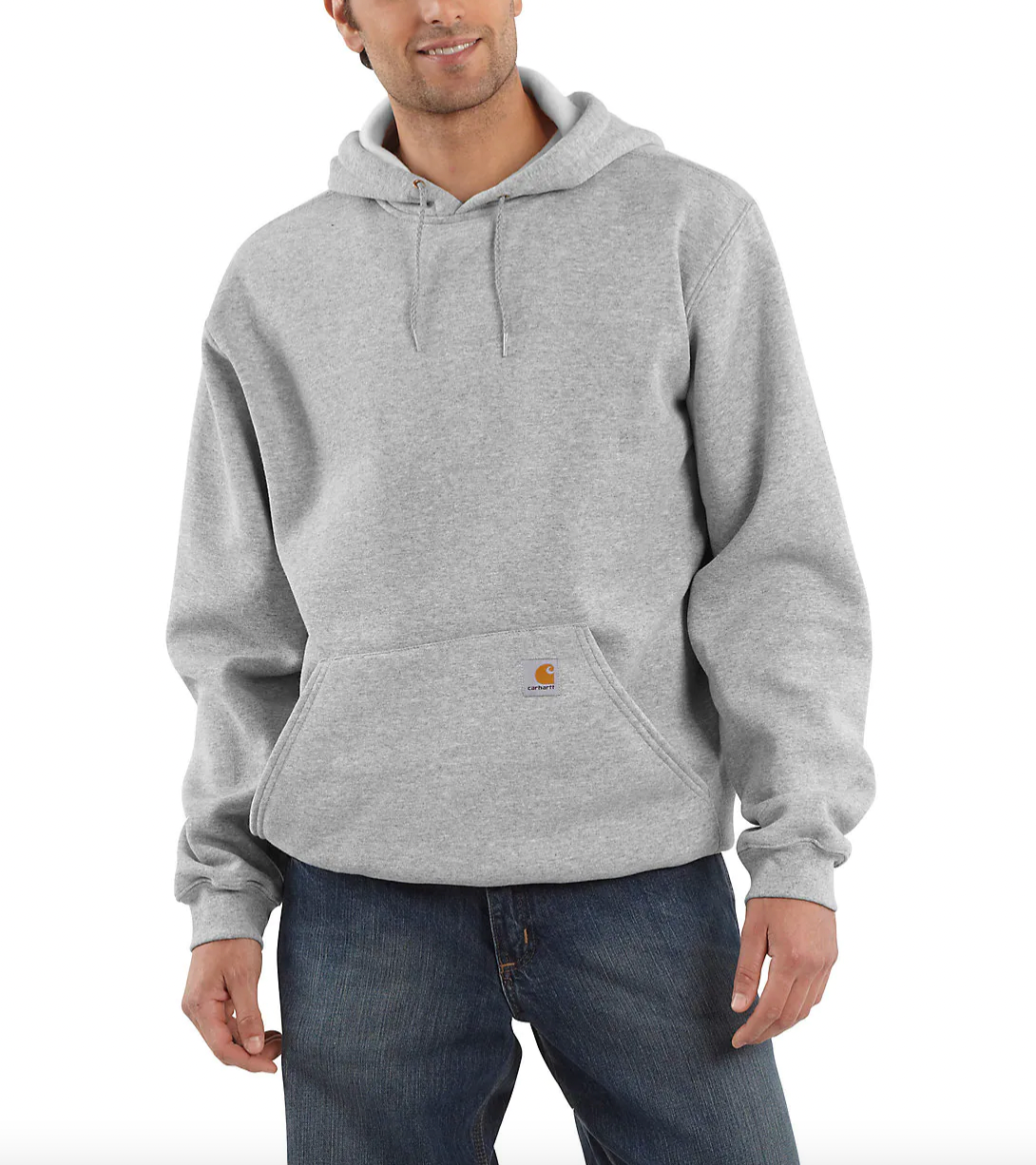 Carhartt Men's Loose Fit Midweight Logo Sleeve Graphic Hoodie - K288026X-3X