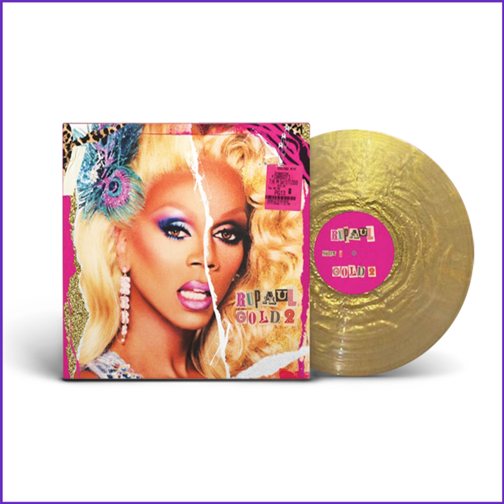 RuPaul GOLD 2 Vinyl LP - RuPaul Store product image