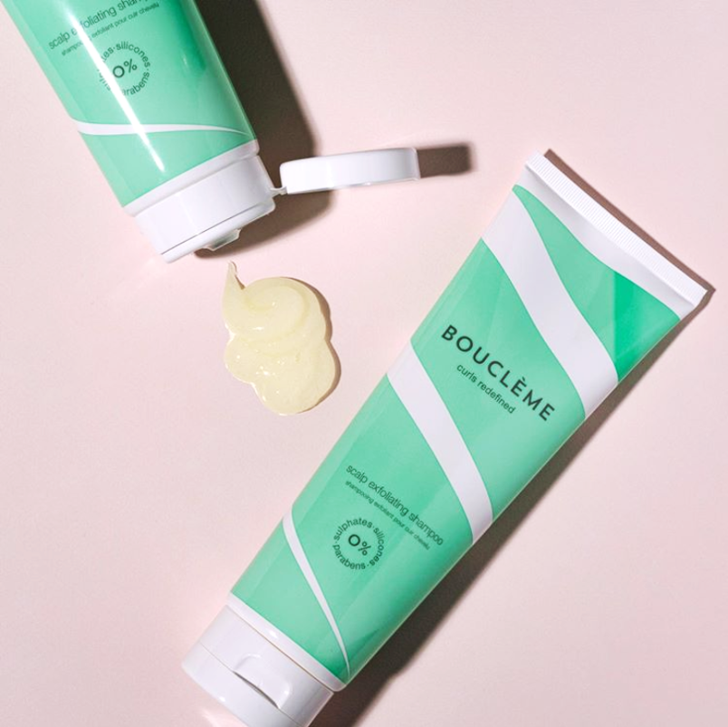 Exfoliating scrub shampoo Boucleme Bar a boucle
