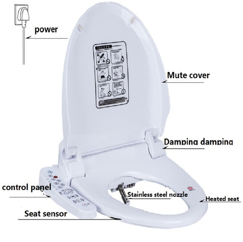 heated toilet seat cover