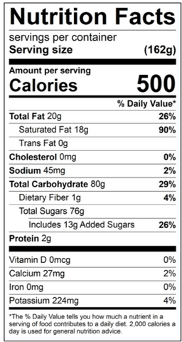 Nutrition Facts