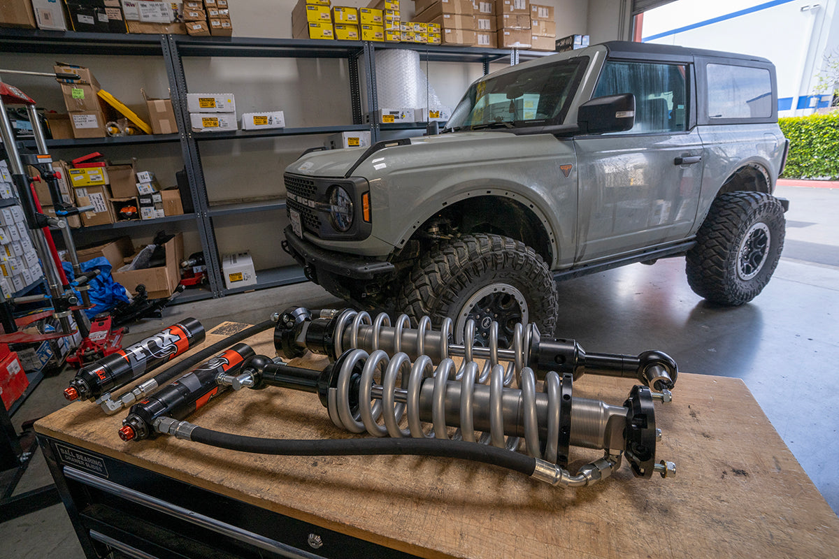 Fox 2.5 Performance Elite Coilovers Ford Bronco