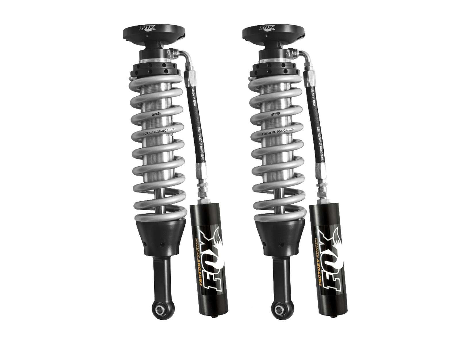 Fox 2.5 Factory Series Coilovers w/ Reservoir Front Pair for 2014-2019 Ford F150 4WD