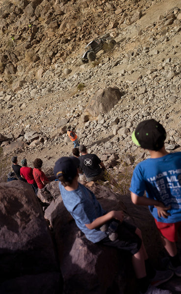 Shock Surplus at King of the Hammers - Jackhammer Spectators