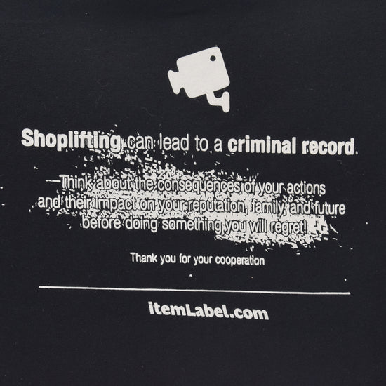 This is an Item Label T-Shirt